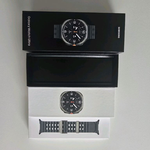 갤럭시워치 울트라 47mm 티타늄 블랙 새것급 풀박스