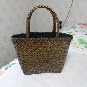 수제 라탄가방