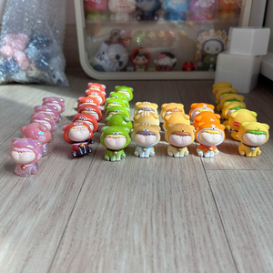 정품 Amlls 아마릴리스 강아지 미니피규어 키링만듬