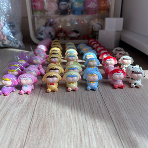 아마릴리스 정품 Amlls 강아지 미니피규어 키링만듬