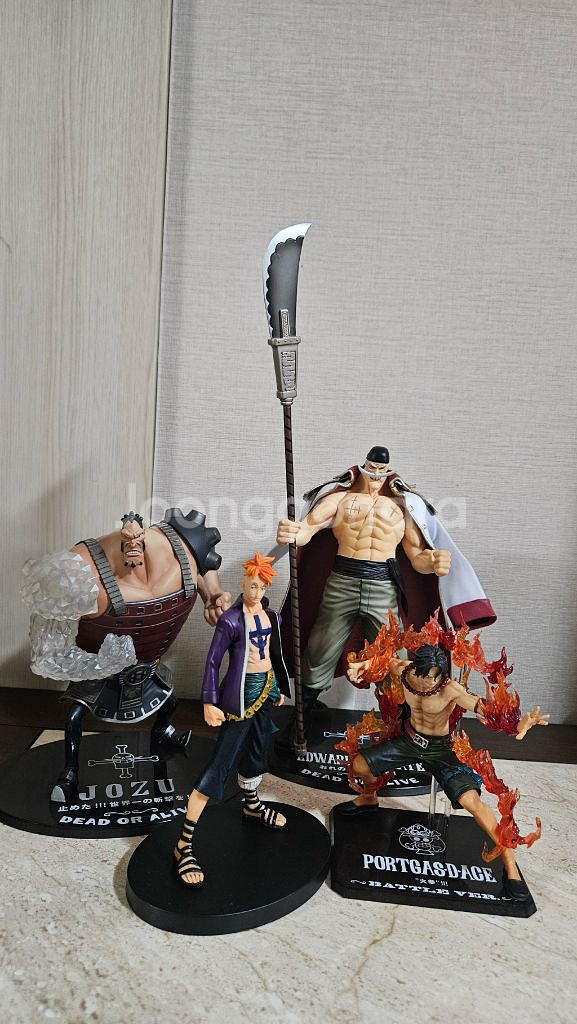 [원피스 피규어] 흰수염, 죠즈, 에이스, 사보, 조로--2