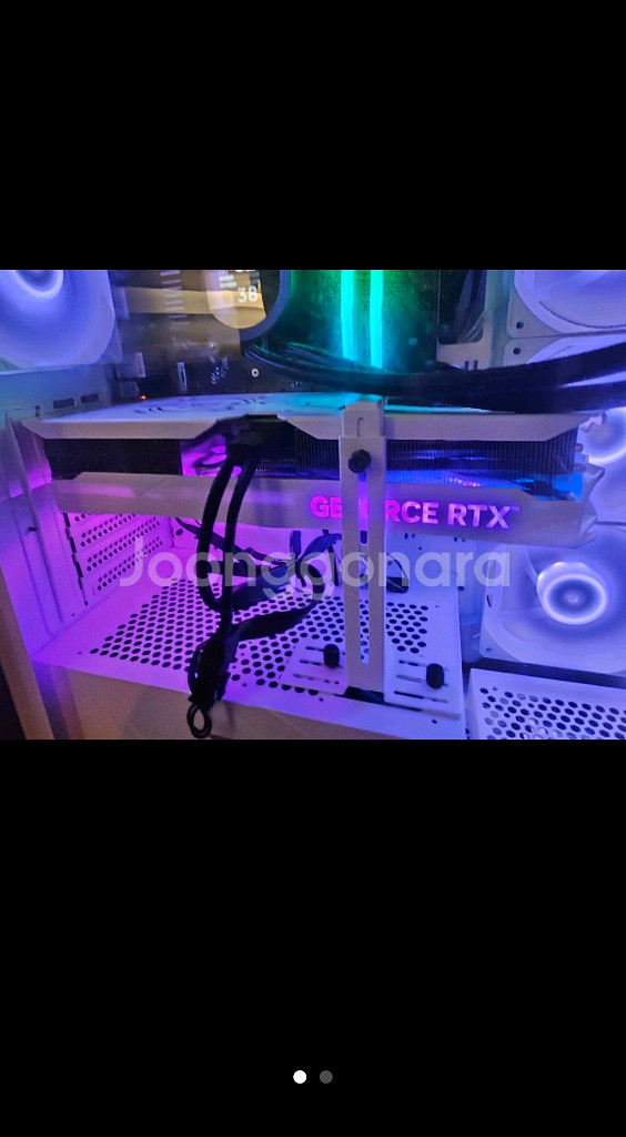 갤럭시 4070ti super 화이트16GB--1