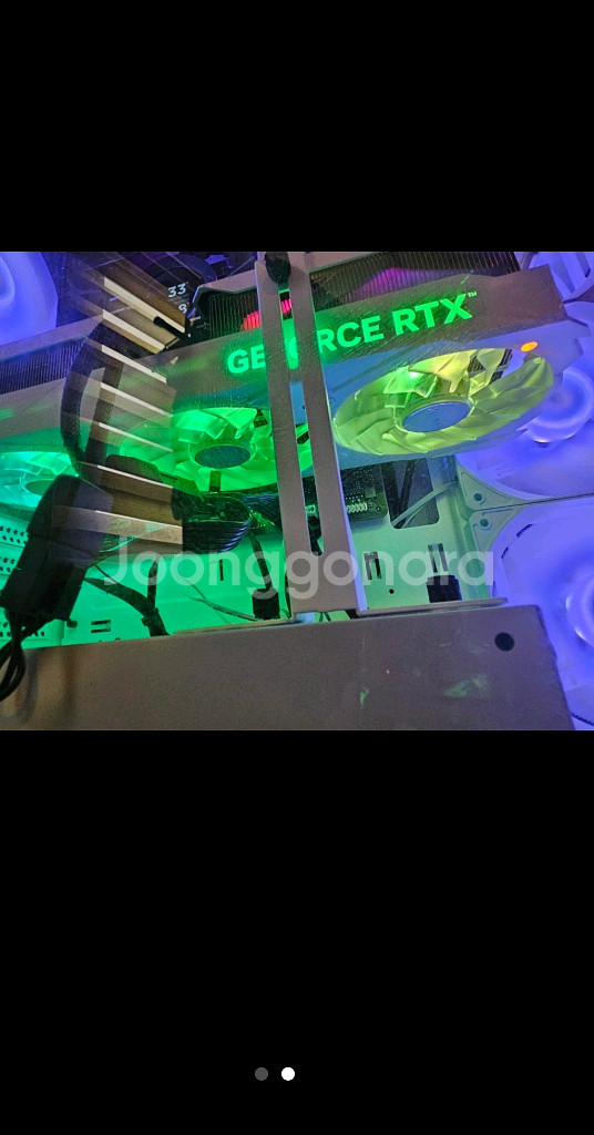 갤럭시 4070ti super 화이트16GB--2