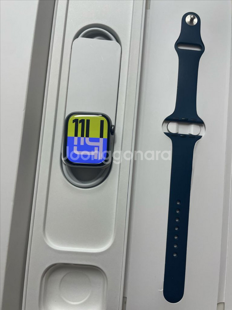 애플워치7스테인리스 41mm SS급--0