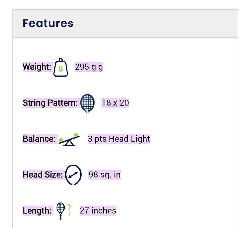 테니스라켓 헤드 유텍IG 래디컬 MP--0