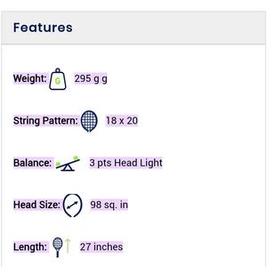 테니스라켓 헤드 유텍IG 래디컬 MP