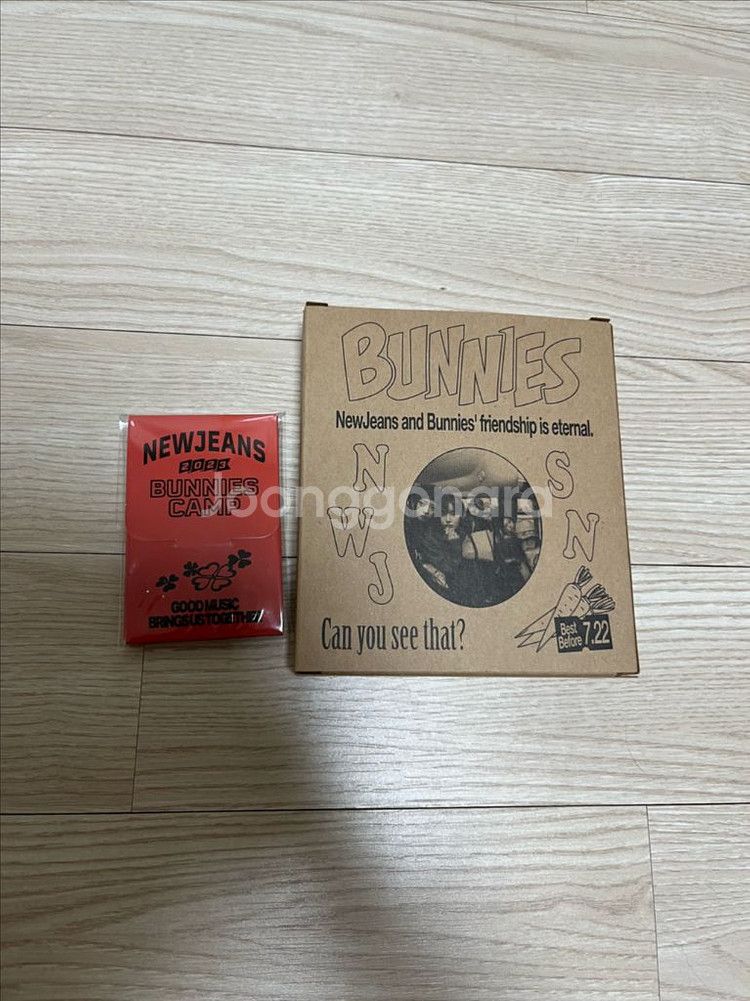 급처)) 뉴진스 버니즈캠프 포카 바인더--0