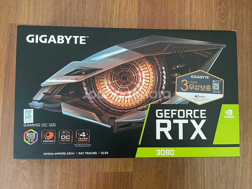 기가바이트 RTX 3080 12GB Gaming OC--0