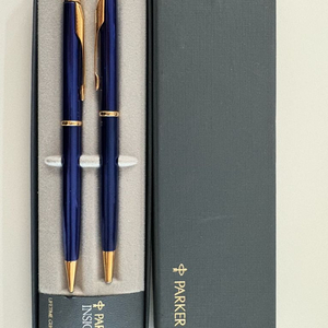 파카parker 인시그니아 샤프&볼펜 세트(코발트블루)