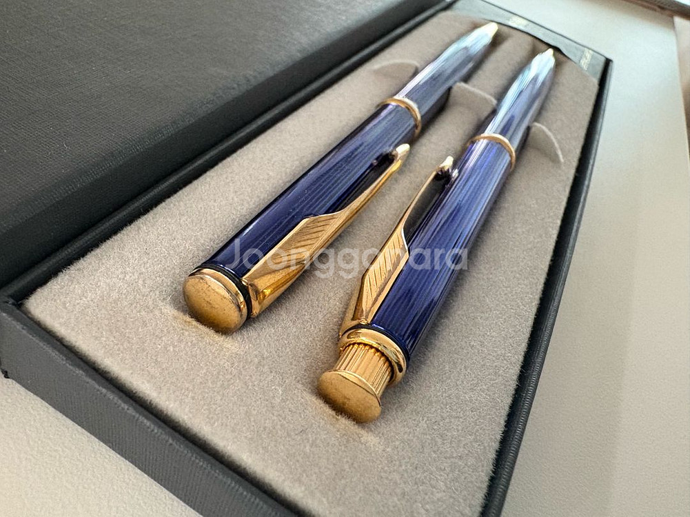 파카parker 인시그니아 샤프&볼펜 세트(코발트블루)--2