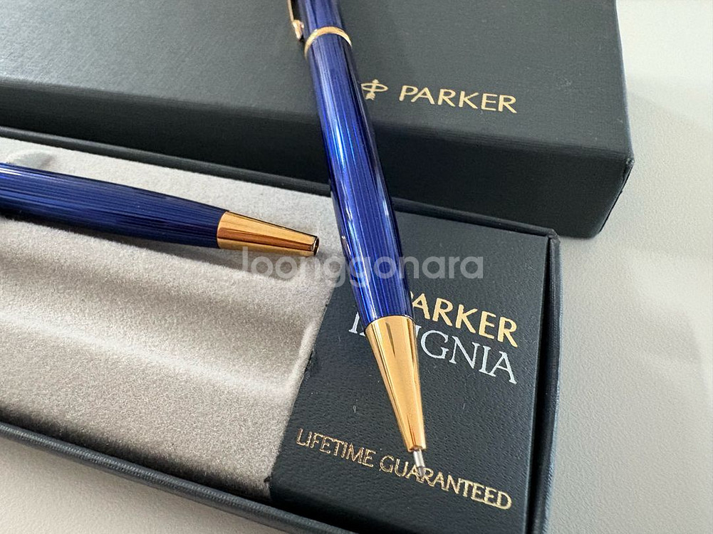 파카parker 인시그니아 샤프&볼펜 세트(코발트블루)--4