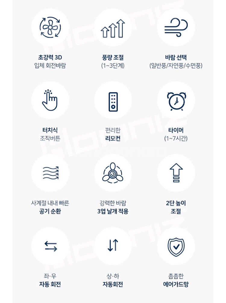 보랄 3D 써큘레이터--3