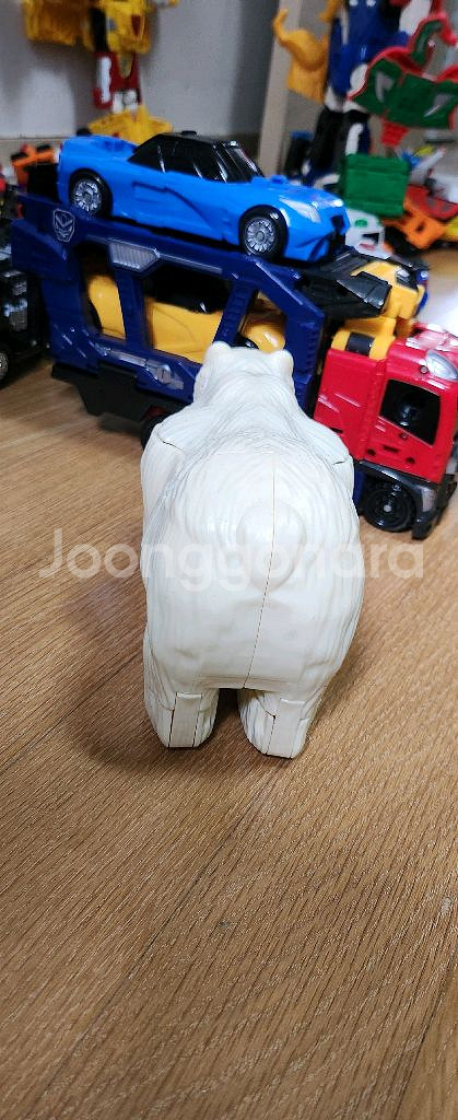 베어하이더 쌈바 북극곰 록캔 변신로봇 장난감--2