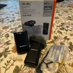 Sony ECM-W2BT 무선 마이크