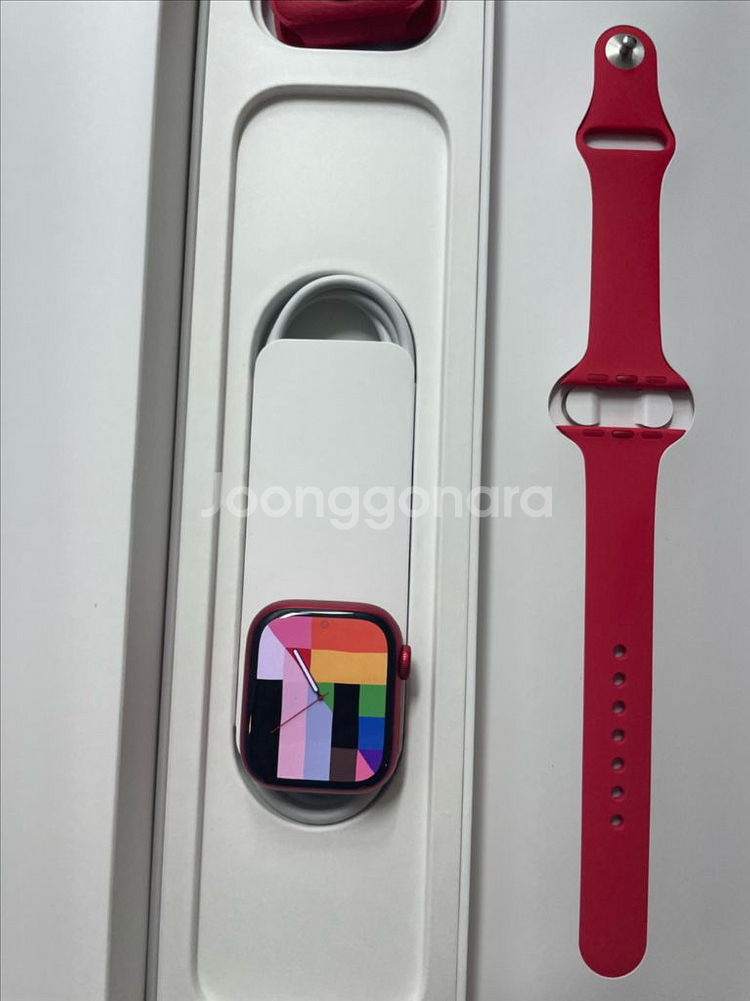 애플워치8셀룰러 41mm SSS급--0