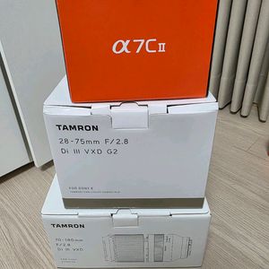 소니 a7C2 + 탐론2875 g2 + 탐론70180