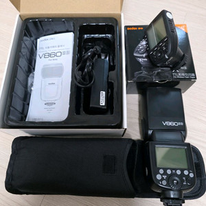 Godox V860II S 플래시 + XPro S 동조