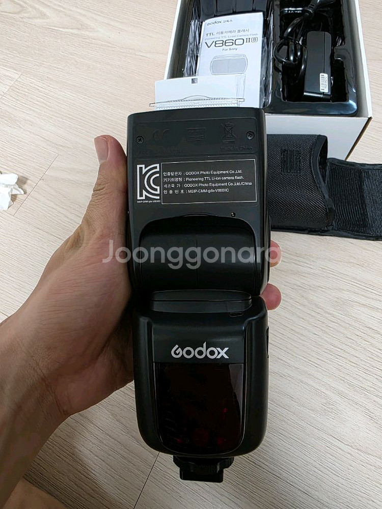 Godox V860II S 플래시 + XPro S 동조--1