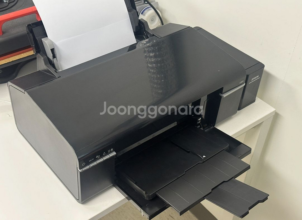 사용감 적은 승화전사 L805 박스 풀셋 + 여분승화지--0
