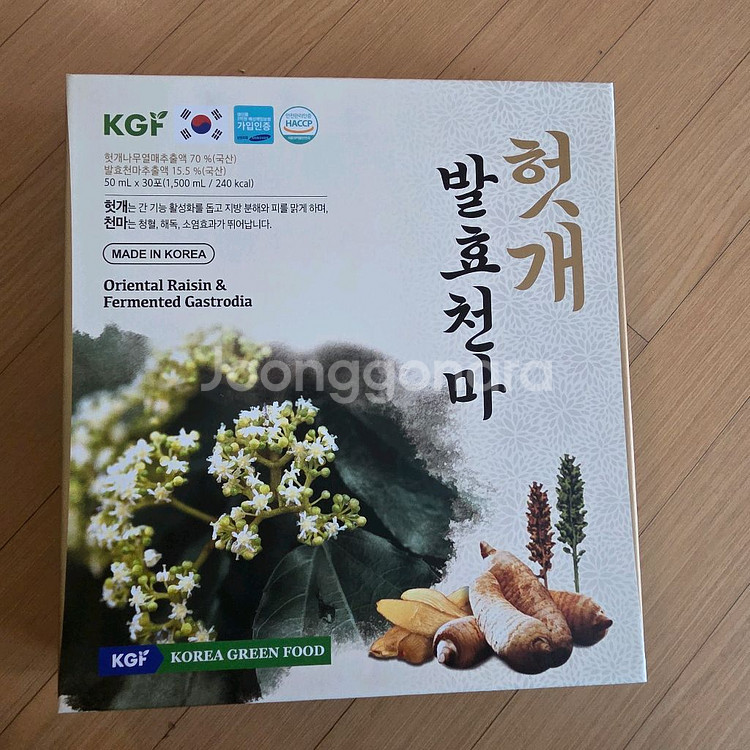 KGF 발효 헛개천마 50ml 30포--0