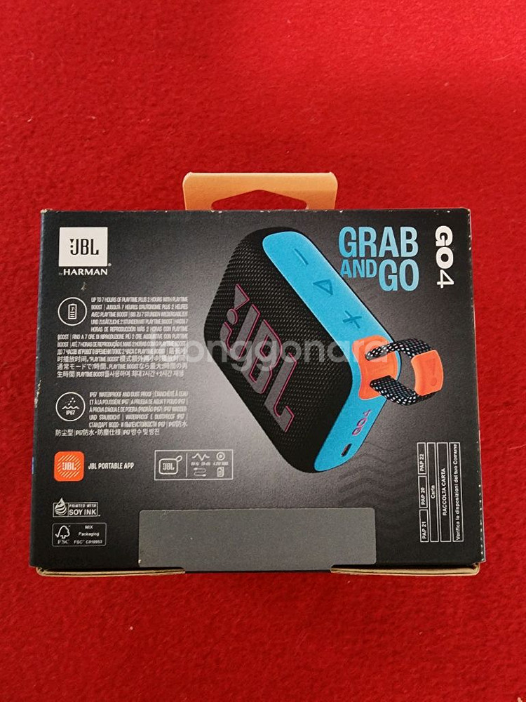 JBL GO4 블루투스 스피커--2