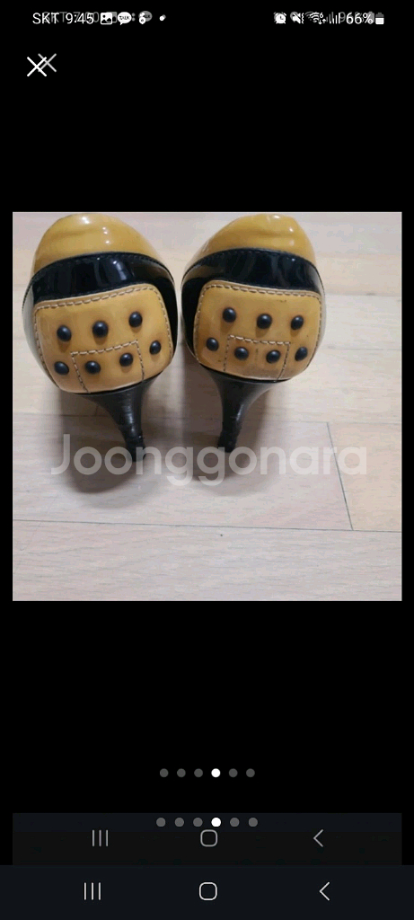 정품 토즈(TODS) 오픈토 구두 38(250)--4