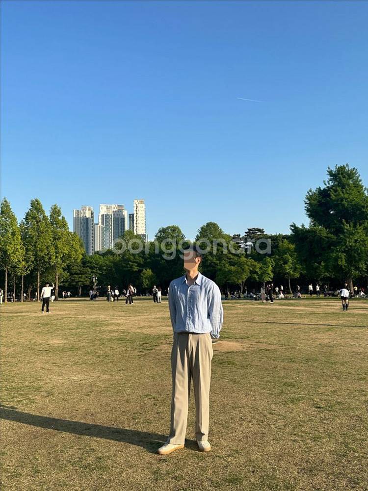 (컨셉원) 와이드핏 슬랙스--2