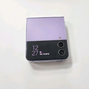 z플립4 퍼플 256G 내부액정교체 A급