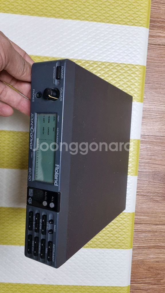 롤랜드 SC-50 음원 장비 입니다.--1