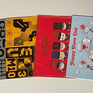 플레이브 엽서 일괄