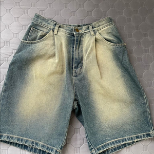 퍼스텝 딥워싱 원턱 버뮤다팬츠 무신사 30