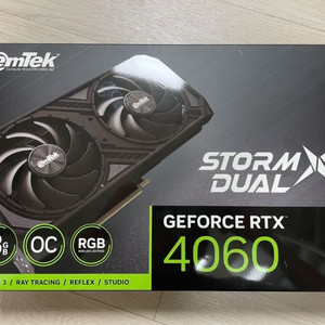 지포스 RTX 4060 스톰 판매합니다