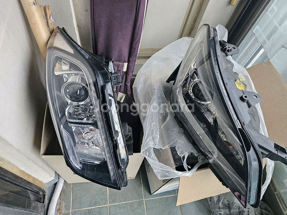 제네시스dh g80 헤드램프, 후미등 셋트--0