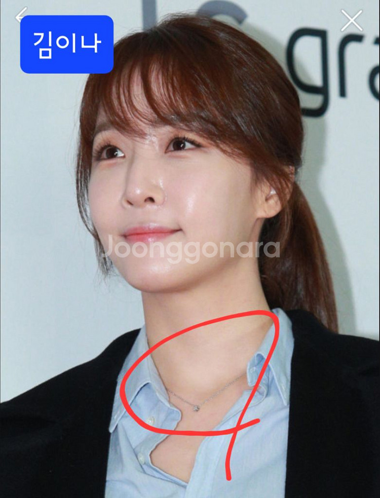 [새상품]1캐럿 티파니 6발 목걸이 알러지방지 고급소재--7
