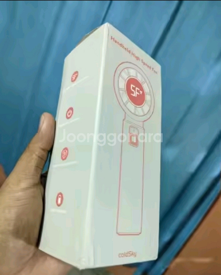 ColdSky 휴대용 미니 터보 선풍기 새상품--9