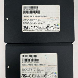 삼성 PM883 1.92TB SSD