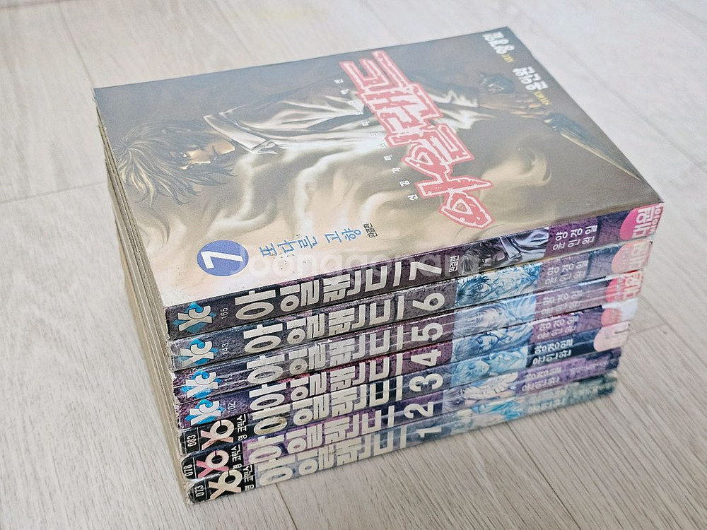 절판된 만화책 아일랜드 1~7 완결작 팝니다.--3