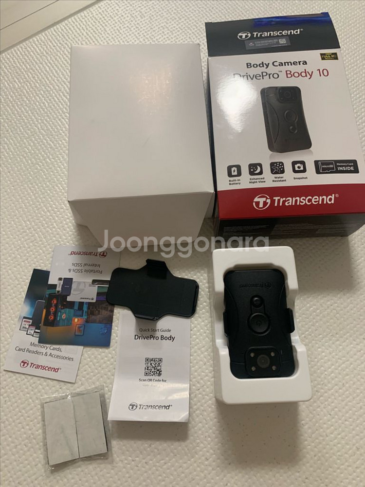 트랜센드 DrivePro Body 10 바디캠--2