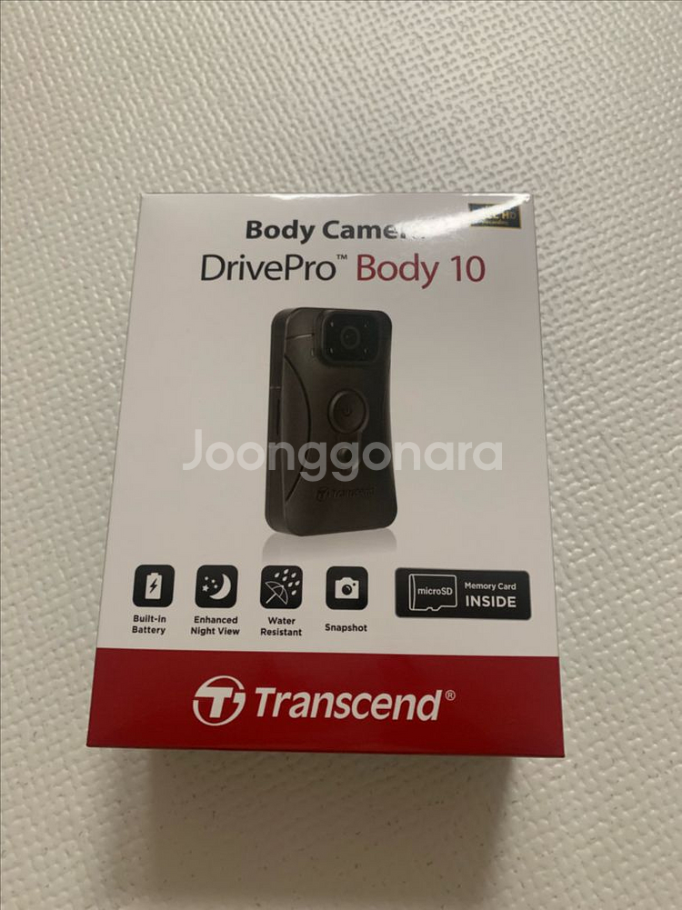 트랜센드 DrivePro Body 10 바디캠--3