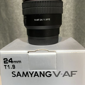 삼양 v af 24mm 급처