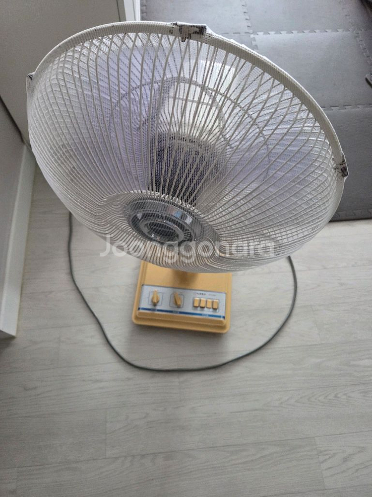 삼성 빈티지 탁상형 선풍기 모델 SF-1406W--0