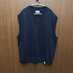 커버낫 니트 조끼 L (Navy)