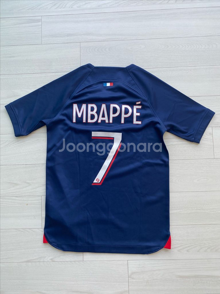 PSG 음바페 축구 유니폼 S (아동용)--1