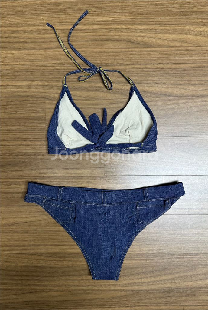 청 데님 비키니 세트--1
