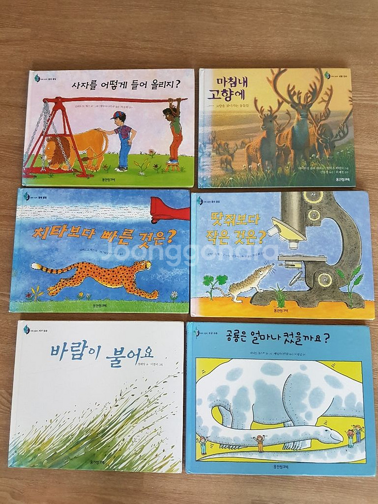 웅진반딧불 과학그림 47권 아기책 유아책 동화책--4