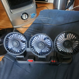 3구 차량용 선풍기