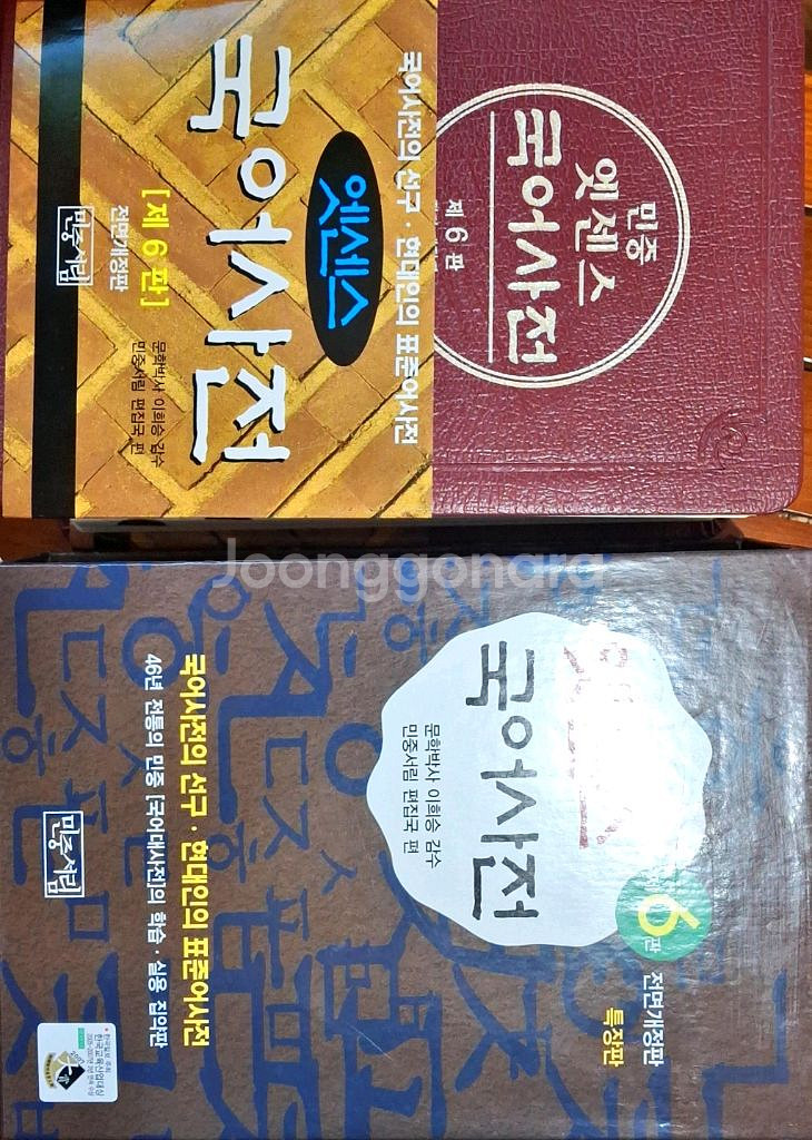 민중서림 엣센스 국어서전 전면개정판 6판 특장판--2