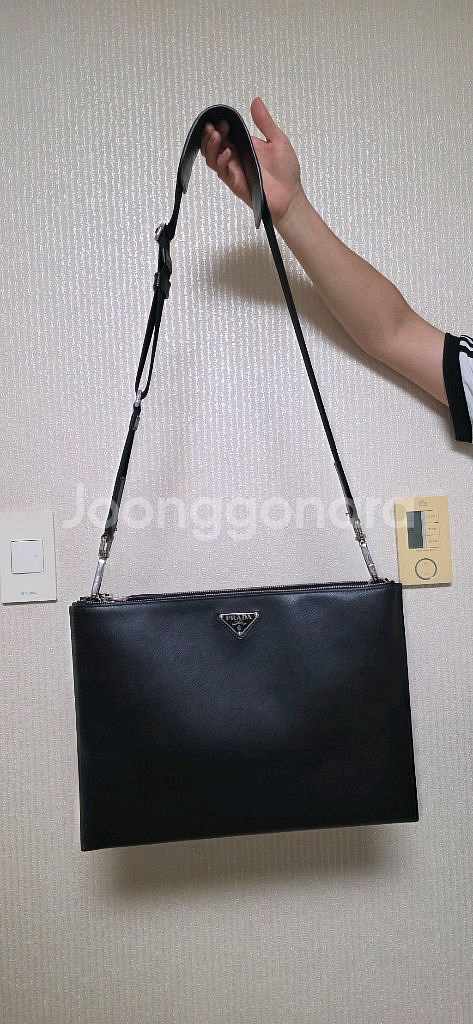 프라다 사피아노 크로스백--0