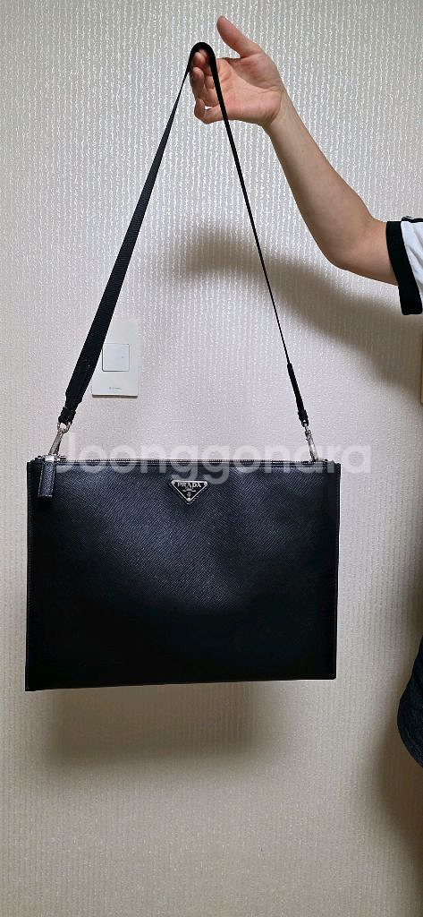 프라다 사피아노 크로스백--7