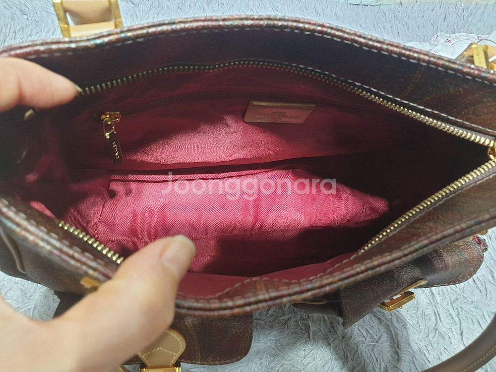 택부착 새상품 에트로 정품 895,000 페이즐 토트백--6